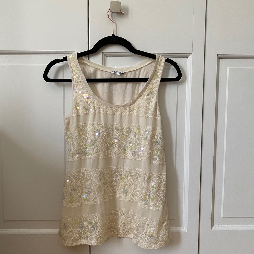 EXPRESS lace top